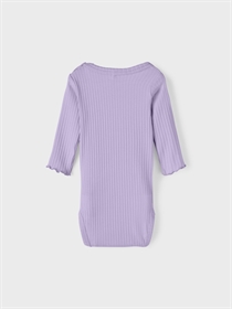 NAME IT Rib Body Dyssa Pastel Lilac